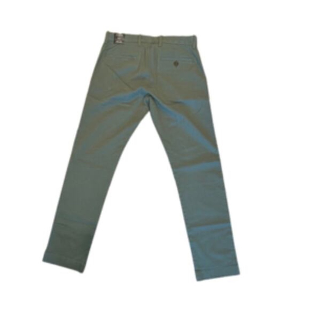 J Crew Slim Fit Pants Zip Fly Closure Comfortable Fit Olive Green Men's 29 NWT - Picture 7 of 11